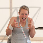 Olivia at the 2012 World Champs in Poland
