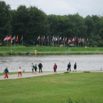 The warm up goals at the 2006 World Champs in Amsterdam