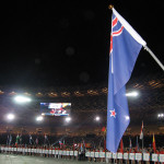 The NZ Flag at the Opening Ceremony of the World Games 2009